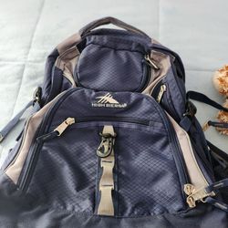 High Sierra Blue Backpack