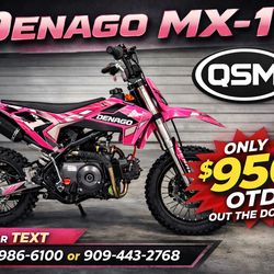 MX1 110cc Semi automatic Dirt Bike