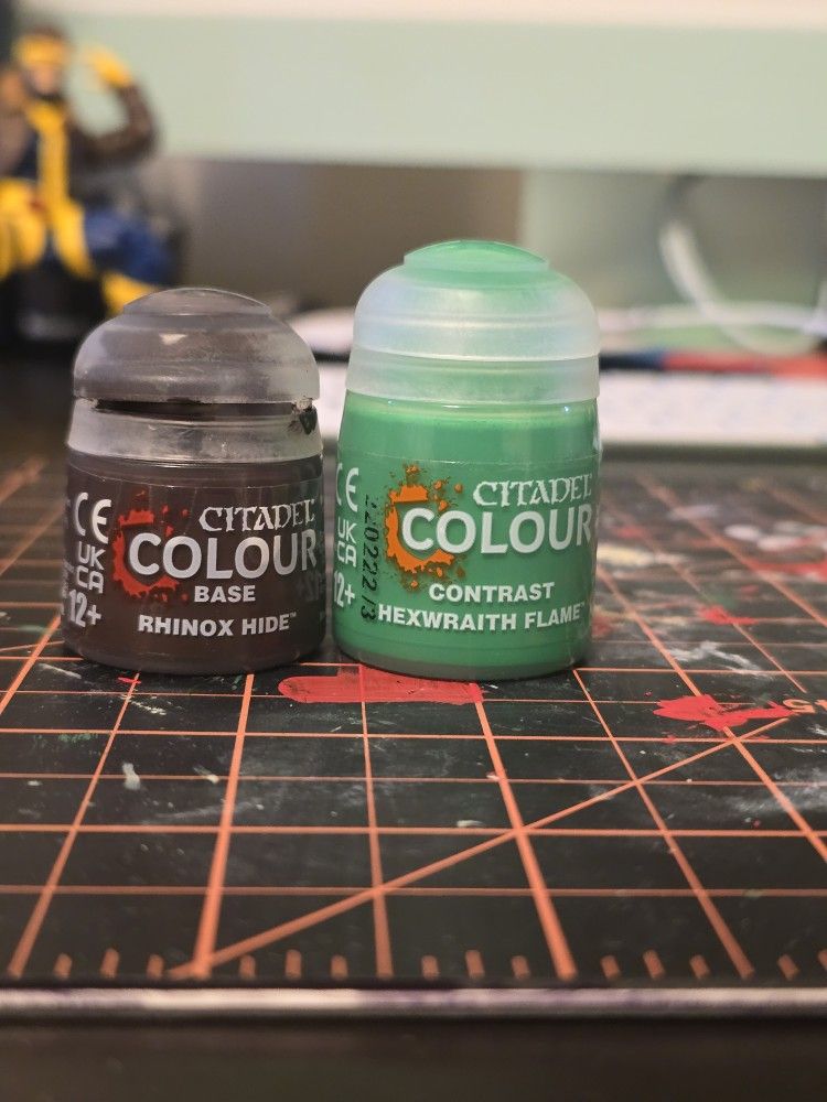 Citadel Rhinox Hide and Hexwraith Flame