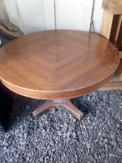 Nice Round Wooden Table 
