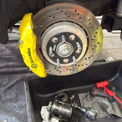 E46 M3 Big Brake Conversion 135i Front/ 996 Rear