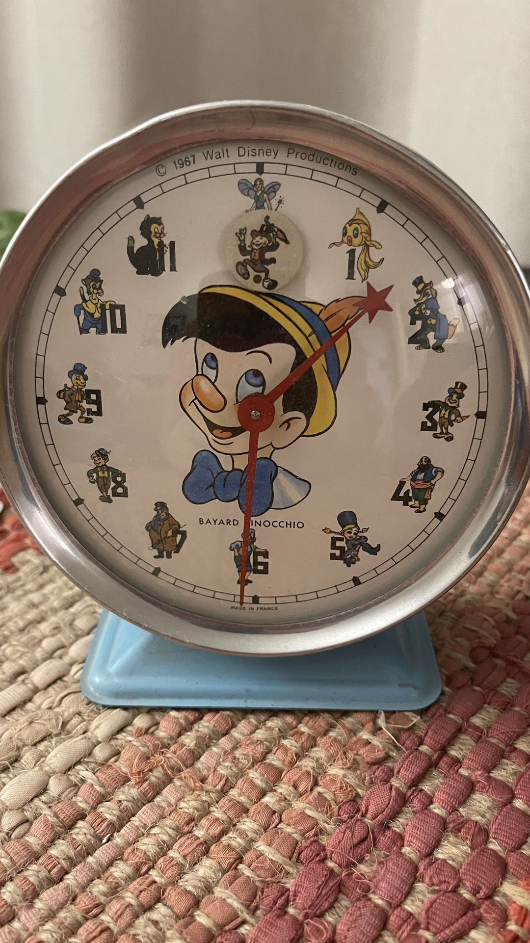 1967 Bayard Pinocchio Clock
