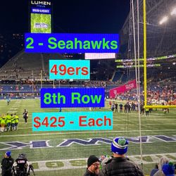 Seahawks 49ers Tickets