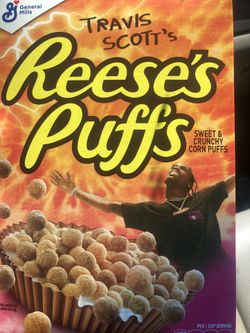 TRAVIS SCOTT REESE’S PUFFS LIMITED EDITION