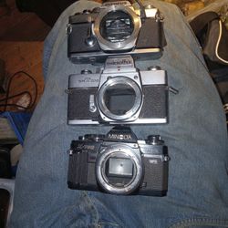 Vintage 35 Mm Cameras