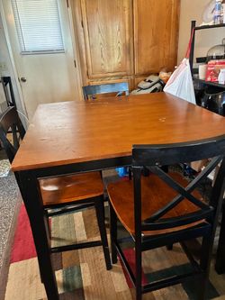 Table and chairs
