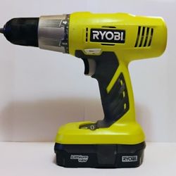 Ryobi 18v Cordless Drill 3/8 Model #205G