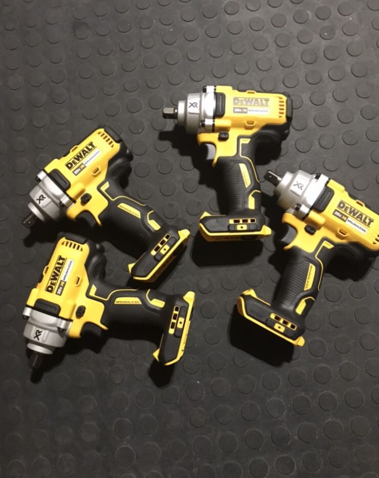 New Dewalt impact wrench 1/2 tool only & 140 each