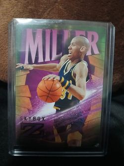 REGGIE MILLER SPORT CARD