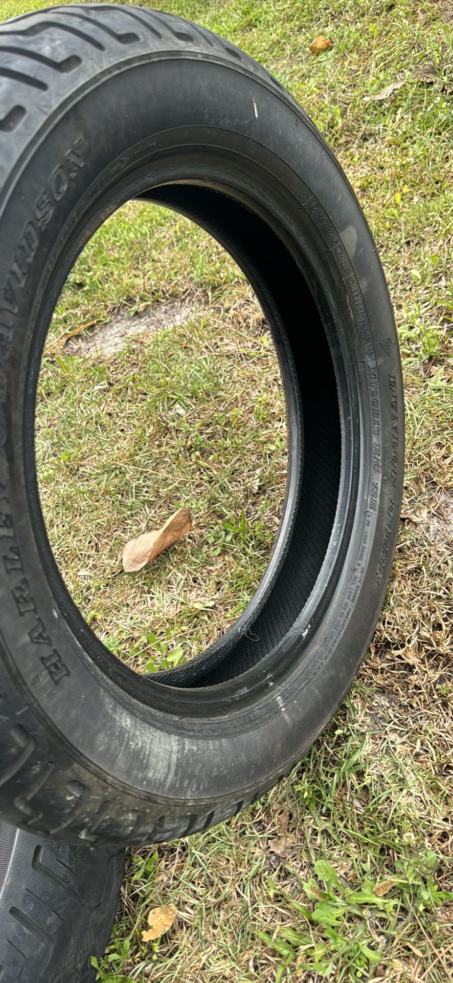 Harley Tire 90-16-78 Harley Brand Used 