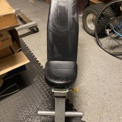 . Hoist adjustable weight bench. 