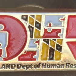 Maryland Department Of Human Resources DHR Employee Lapel Pin