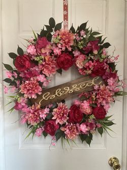 Blessed Floral Wreath