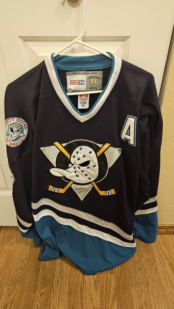 Teemu Selanne Vintage Anaheim Mighty Ducks CCM Jersey