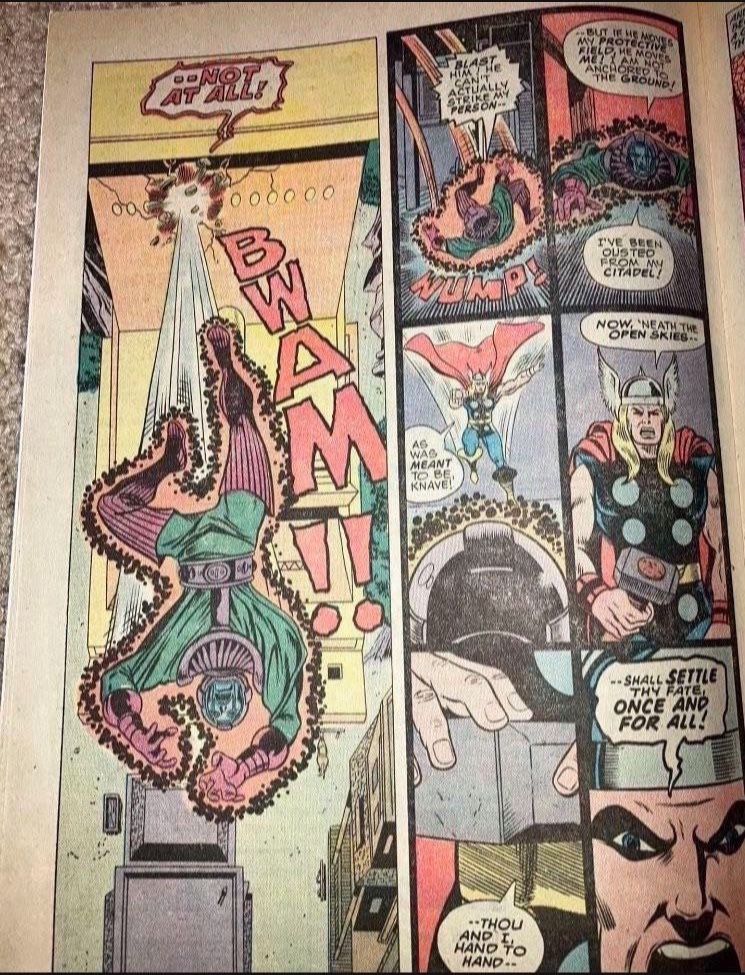 1976 Thor Vs Kang Bronze Age Avengers  143 Comic Book 💀 