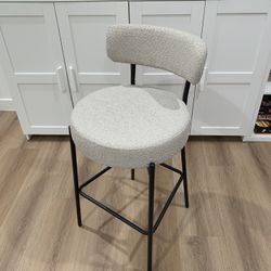 27 '' Bar Stools Set of 1, for Kitchen Island. Grey