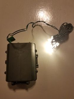 Battery powered LED lights