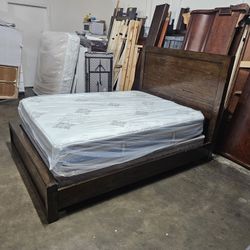 Queen Bed And Mattress