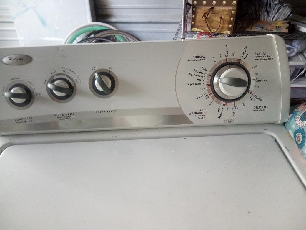 Whirlpool Washing Machine Top Loader