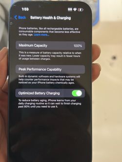 Apple iPhone 13 with 100% Battery Health