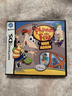 Nintendo DS Game Phineas and Ferb Ride Again
