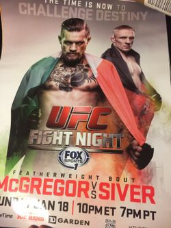 UFC posters for man cave