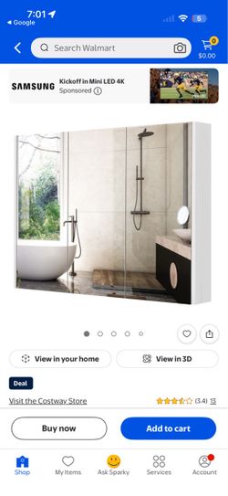 Bathroom Medicine Cabinet with Mirror
