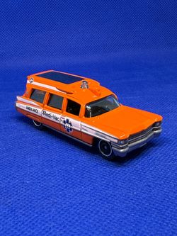 Matchbox ‘63 Cadillac Ambulance MBX ‘24 Coffee Cruisers V 5-Pack Loose