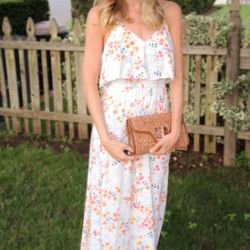 LC Lauren Conrad Floral Maxi Dress