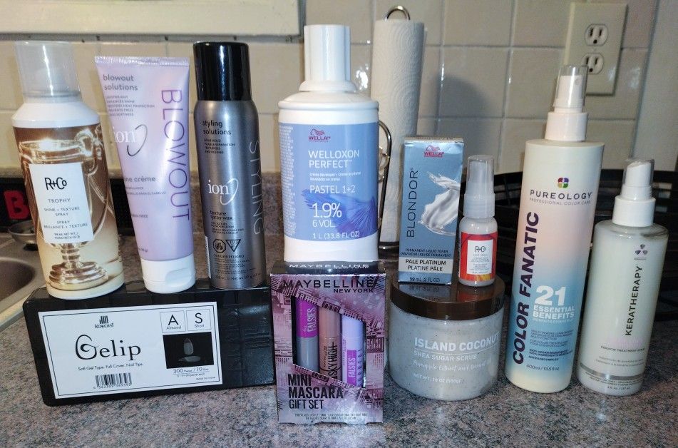 Mega Hair Care And Skin Care Lot New