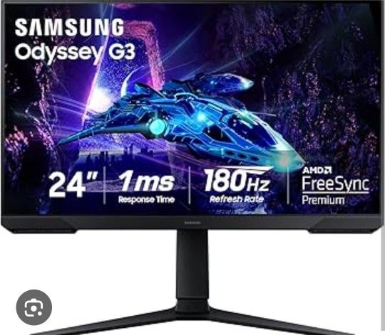 Samsung Odyssey G3 24" Monitor (New)