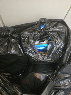 Bag of cans mostly tall cans