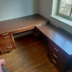 Vintage MCM Executive Desk