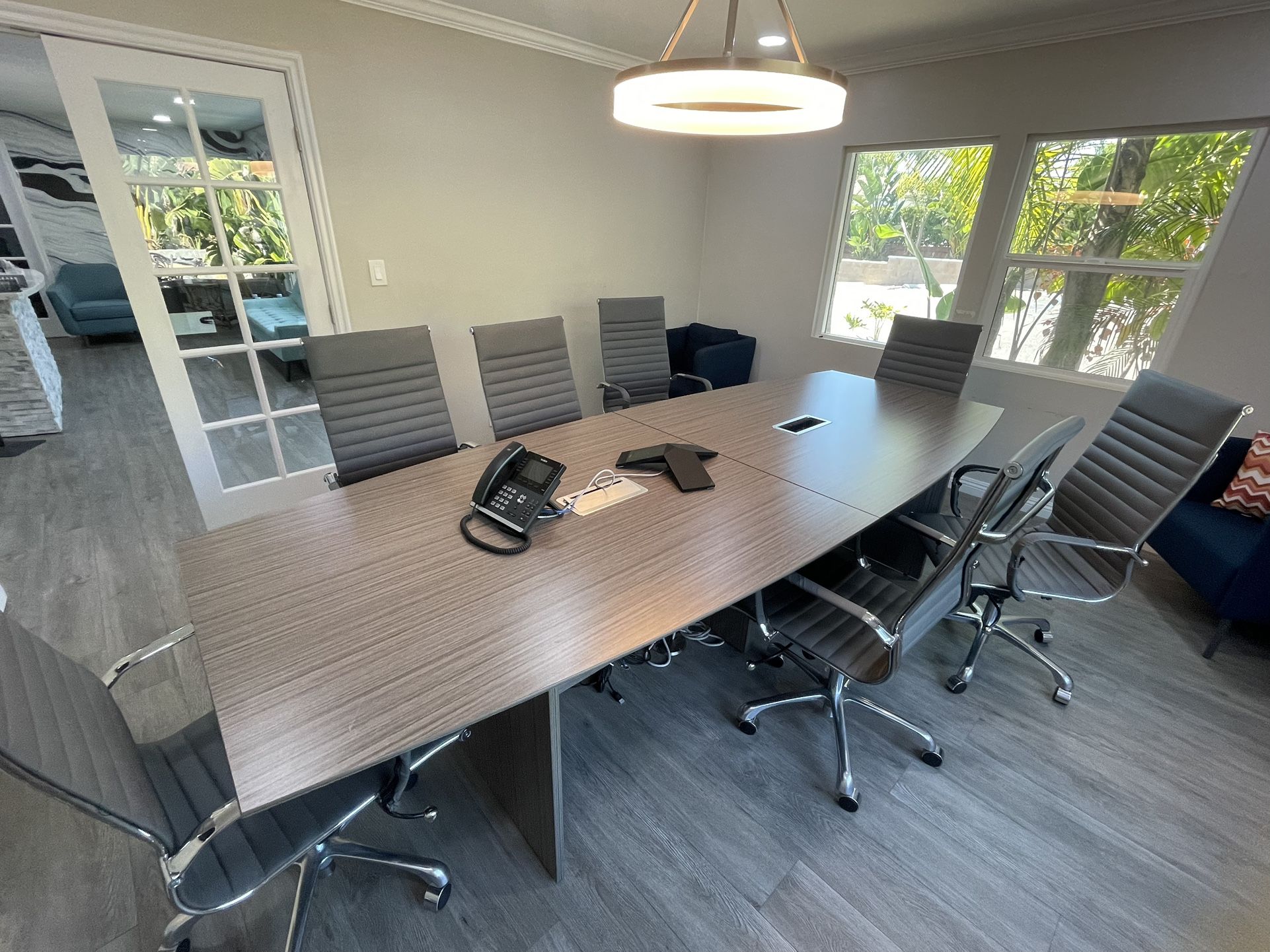 Conference Room Table & Chairs For Sale