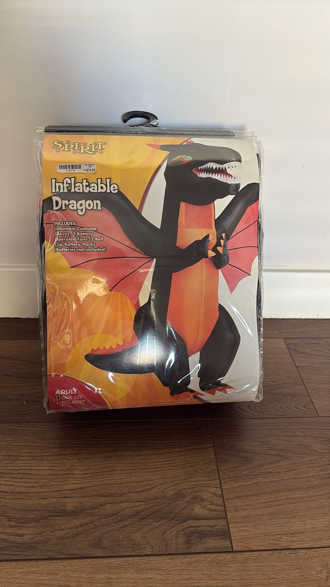 Inflatable Dragon Costume - Adult Size