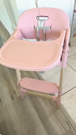 suihuooo Convertible Baby High Chair with Multi-Use Foldable and Adjustable Legs for Babies and Todd