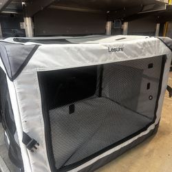 Cozy Gently Used Dog Crate 