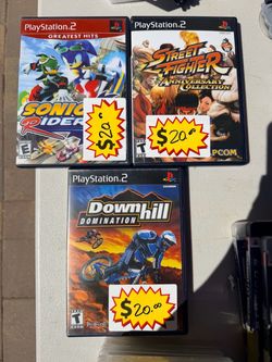 3 PlayStation 2 Games Bundle