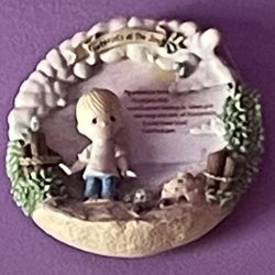 Hanging Plate.  Precious Moments 