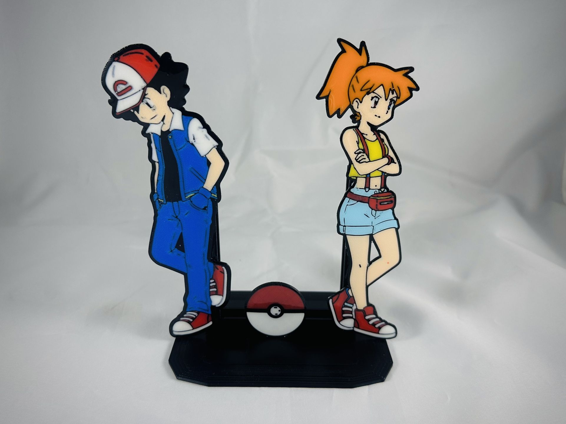 3d Printed Custom Pokemon One piece trading card stands