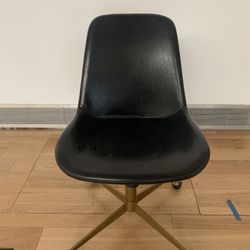 Mid Century Leather Desk Chair