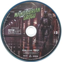 The Mandalorian And Grogu (4k, 2026)- Just the BluRay UHD Disc Star Wars