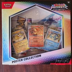 Pokemon Prismatic Evolutions Poster Collection