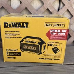Dewalt Bluetooth Speaker