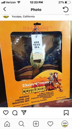 Daisy brand holster gun set