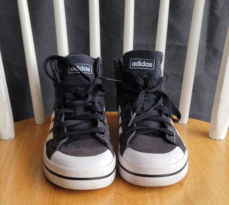 Adidas Shoes Bravada Mid Skateboard Canvas Sneakers
