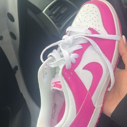 Pink Dunks Youth Size 7