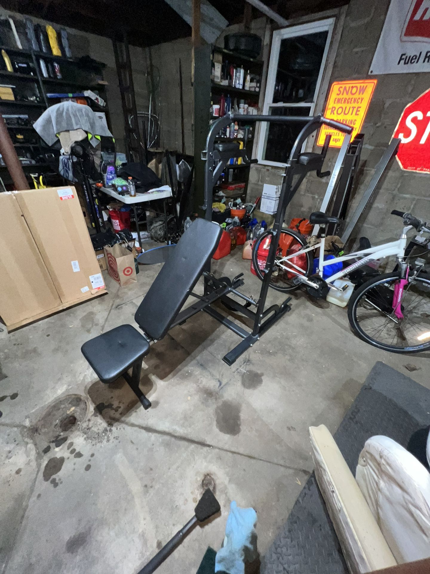 Exercise Workout Station.