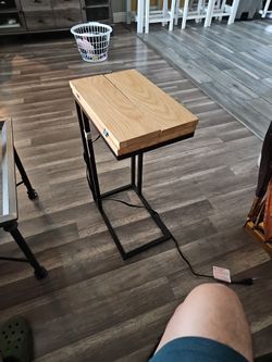 Folding  Lamp Table 
