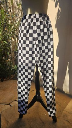 Black and White Checkered Legging